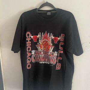 Chicago Bulls World Champions Black T-Shirt